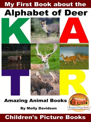 cover image of My First Book about the Alphabet of Deer